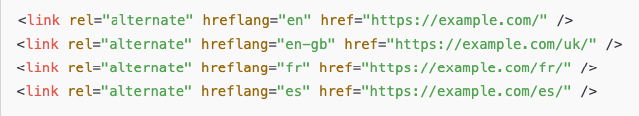 hreflang tags examples